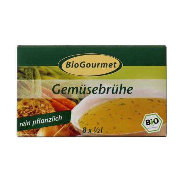 Овощной бульон в кубиках, BioGourmet, шт