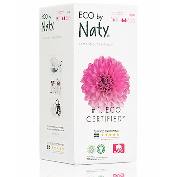 Тампоны regular без аппликатора №10, Natracare, 10 шт