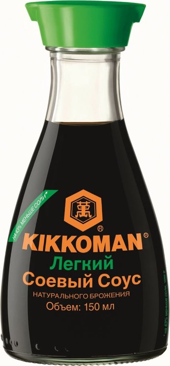 Соус соевый диспенсер легкий, Kikkoman, 150 мл
