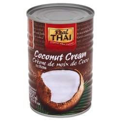 Кокосовые сливки 95% REAL THAI, 400 мл