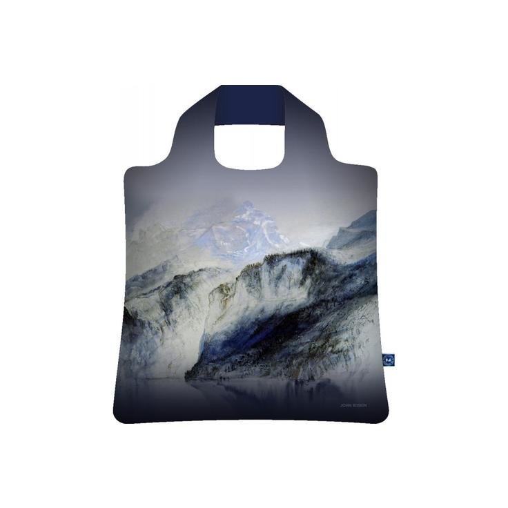 Складная сумка из ткани Джон Раскин Залив Ури Озеро Люцерн, Ecobags, 48х68см